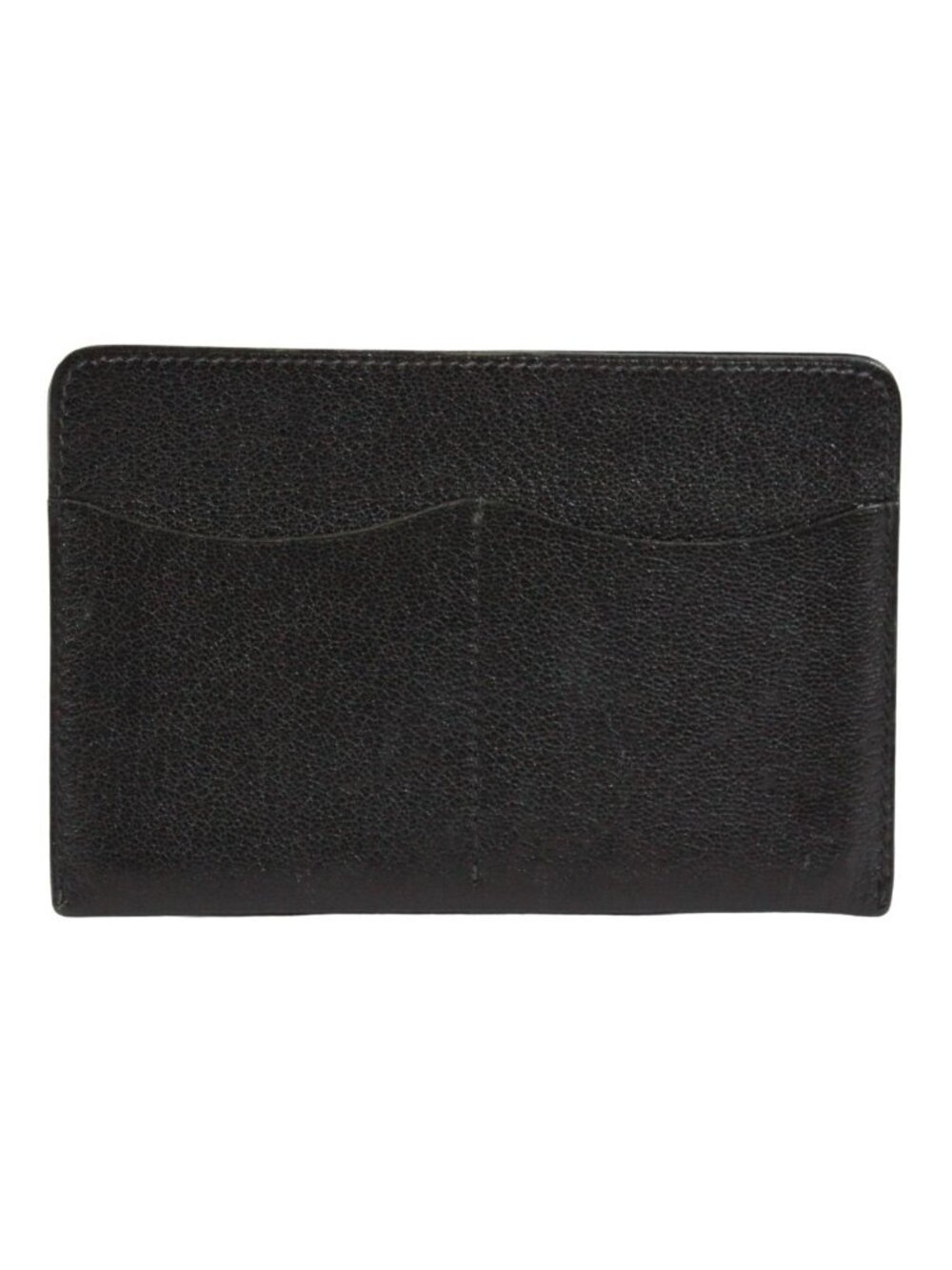 Hermes Chevre Black Card Case